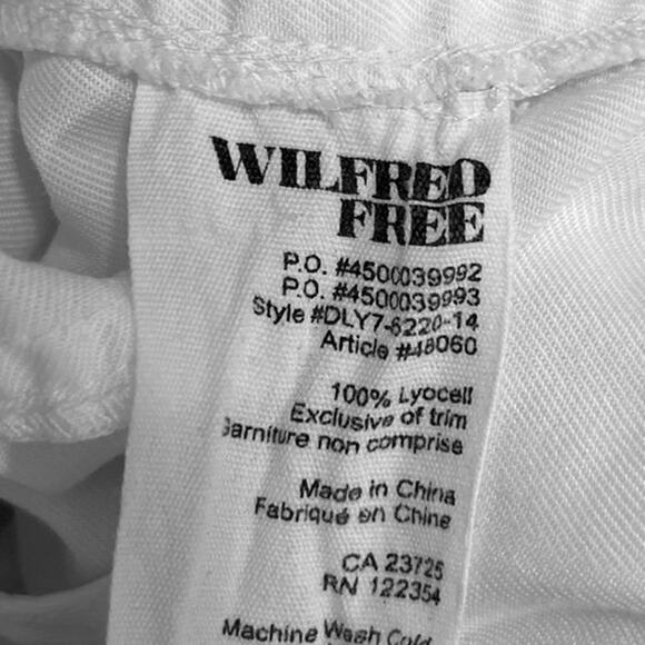 Aritzia Wilfred Valletta White Sleeveless Overalls  Romper Jumpsuit Size XXS - Picture 9 of 10